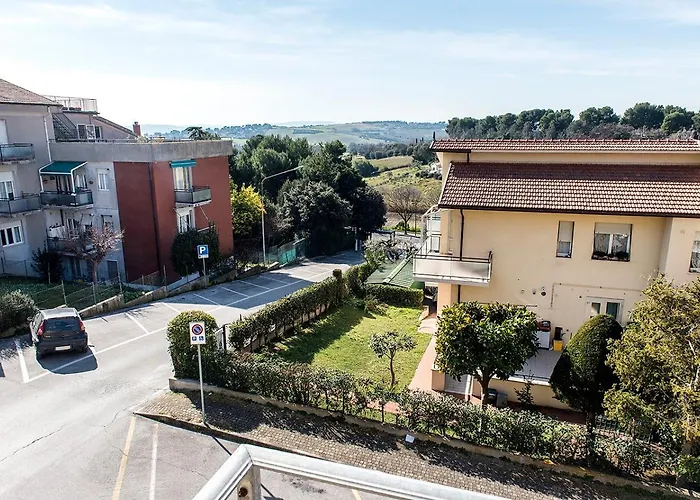 S069 - Sirolo, Quadrilocale In Centro Con Terrazzo E Garage Apartment *